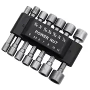 Power Driver Drill Tool Set Socket Wrench Set Power Nut Driver Insert Tool