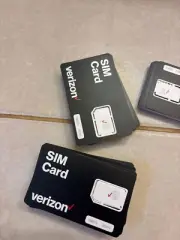 NEW UNACTIVATED Verizon SIM card 4G 5G Universal nano/micro -prepaid or postpaid