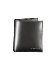 Calvin Klein Leather Bifold Wallet - Wallets & Pouches - Black -Size One Size