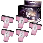 5PK replace for HP 02XL Ink Cartridge for PhotoSmart C6200, Light Magenta