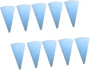 Hoement Flexible Practical Cake Decorating Bags 10pcs 14 Inches Icing Piping Bags for Biscuits Cookies More (-)