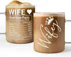Bride to Be Wifey Cup, Engagement Gifts for Her Bride Gifts 16Oz Coffee Glass Cu