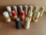 Priced Sew Right Overlock Thread 3000 Yards Each/New Lot of 12 See Description