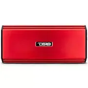 DS18 1Ch Monoblock Subwoofer Amplifier Class A/B 1500W Red /w Bass Knob S1500.1