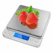 6.6 LB Kitchen Scale Electronic Food Weighing Digital Scale Postal 3000g x1g