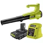 Ryobi 18V ONE+ Cordless Electric Jet Leaf Blower 2Ah Lithium Battery Charger Kit