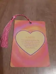 "Unity" Love Affirmation Bookmark Tarot Oracle Card Gift Purified & Charged