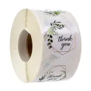 500pcs Labels Roll Flower Thank You Stickers Scrapbooking For Gift Decoration Stationery Sticker Seal Label Handmade Sticker