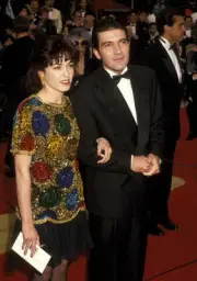 Antonio Banderas Wife Ana Leza at 64th Academy Awards at Doro- 1992 Old Photo