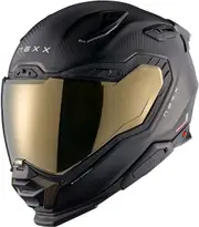 Nexx X.WST3 Zero Pro Gold, full face helmet , color: Matt-Black/Gold , size: M