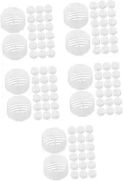 Amosfun 5sets Mineral Water Bottle Filter Cold Brew Strainer Portable for Outdoor Activities Hiking and Camping 100pcs*5