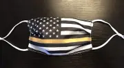 2 Pack Thin Bread Crust Face Mask Brown Line BUY ONE GET ONE FREE