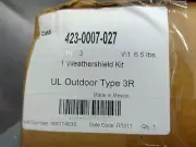 Jefferson Electric 423-0007-027 Type 3R Weathershield Kit **Free Shipping**