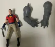 DC Suicide Squad 7" Action Figure - Peace Maker with King Shark 3 -NO BOX