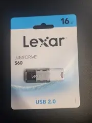 Lexar 16GB JumpDrive S60 USB 2.0 Flash Drive Purple New Sealed
