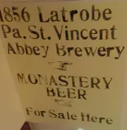 1856 Latrobe Pa St Vincent Abbey Brewery Monastery Beer For Sale Repo NEW Poster