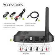Avantree Double headphone aptX low latency Bluetooth 5 Transmitter Receiver HD