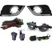 For Nissan Sentra 2016-2019 LED DRL Cover Light Fog Lamp w/ Wiring Switch Kit k (for: Nissan)