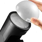 Godox AK-R11 Flash Dome Diffuser, Magnetic Flash Diffusion Modifier, Godox Speedlite Accessories for Godox S-R1, H200R, and Godox V1 Round Head Flash