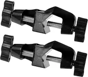 CHILDWEET 2pcs Adjustable Boss Head Clamp Holder Laboratory Grip Support for Secure Material Holding Style Design Finish