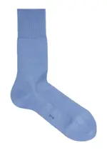 Falke Tiago Stretch-cotton Socks - Light Blue 2 - 41-42 41-42