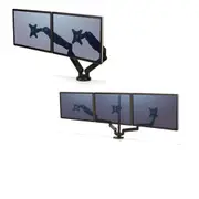 Fellowes Platinum Series Monitor Arm (Black) - Dual