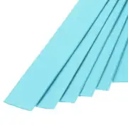 10Pcs Crepe Paper Roll Crepe Paper Decoration 3.1ft L 2 Inch W, Light Blue