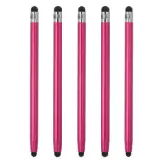 5pcs Stylus Pens for Touch Screens Capacitive Stylus Pen, Rose Red