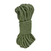 0.3" 50 Feet Macrame Cord, Cotton Cord Rope String 3 Strands Olive Green