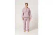 Mens Lynx Sizes S-7XL Long Sleeve PJS Pyjamas Set Red (OGR)