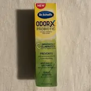 Dr.Scholl’s ODOR-X Probiotic Extract Formula Foot Spray 4 fl oz NEW ITEM