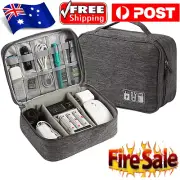 Electronic Accessories Cable Organizer Bag Travel Drive USB Charger Storage Case