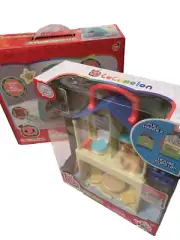 Cocomelon Pop and Play playhouse set plus 3 piece Tent Set NEW