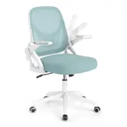 Costway Swivel Mesh Office Chair Adjustable Computer Desk Armchair Blue