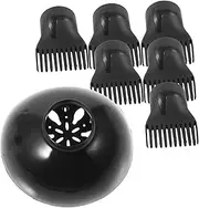 BELLIFFY Universal Hair Dryer Comb Attachment Comb Type Nozzle for Blow Dryer High-temperature Resistant Hair Diffuser