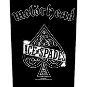 Motorhead Ace Of Spades Back Patch Official Metal Rock Band Merch