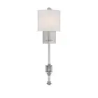 Savoy House Devon 1-Light Wall Sconce, Satin Nickel - 9-7140-1-SN