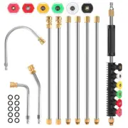 Gutter Cleaning Tools From the Ground, 10 Pack 9 FT Pressure Washer Extension...
