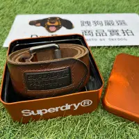 在飛比找Yahoo!奇摩拍賣優惠-跩狗嚴選 極度乾燥 Superdry Leather Bel