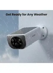 2K Solar Camera Outdoor Wireless-2.4Ghz WiFi Cameras For Home Security.