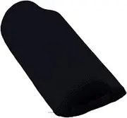 Leg Support Pillow Memory Foam Bolster Pillow Ankle Rest and Foot Comfort Mesh Lower Back Pillow Knee Pillow for Office Work (Black)