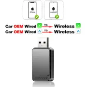 Wireless CarPlay & Android Auto 2-in-1 Adapter for Mazda, Subaru, Audi & More
