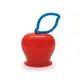 彌月禮 固齒器 美國Grapple矽膠創意小物 三爪玩具俏吸盤-紅蘋果 台灣製造