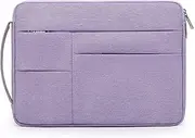 HYZUO 15-16 Inch Laptop Sleeve Bag for MacBook Pro 16 M4/M3/M2/M1 2025-2019, 15" Surface Book, Portable Notebook Case for 15" 15.6" HP Dell Lenovo ThinkBook Asus Acer Samsung Huawei, Lilac Purple
