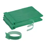 200-Pack Reusable Cable Ties, 7.9" Hook and Loop Cable Ties for Home [Green]