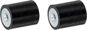 uxcell 2Pcs 15 x 20mm M4 Thread Female Rubber Mounts, Vibration Isolators, Replaces Anti Vibration Pads Flat Silent Block Base Block