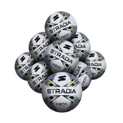 STRADIA "KICK" Junior Size 3 Soccer Ball – Elementary Play Series Durable Microfibre Ball Pack of 10 with FREE Mesh Storage Bag