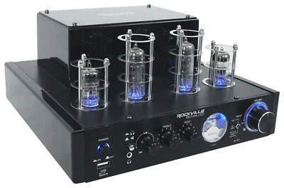 Rockville Tube Amplifier Amp Bluetooth Receiver For Yamaha NS-6490 Speakers