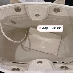 CHANEL香奈兒 Borsa shopping 帆布 購物袋 手提/沙灘包 A67001 媽媽包 托特包