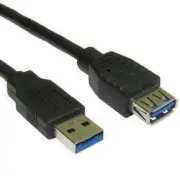3 Foot USB 3.0 A Male-A Female Extension Cable